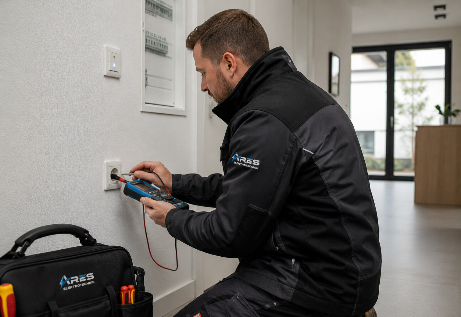 Elektro-Kundendienst und Fehlersuche mit Messgerät in Frankfurt