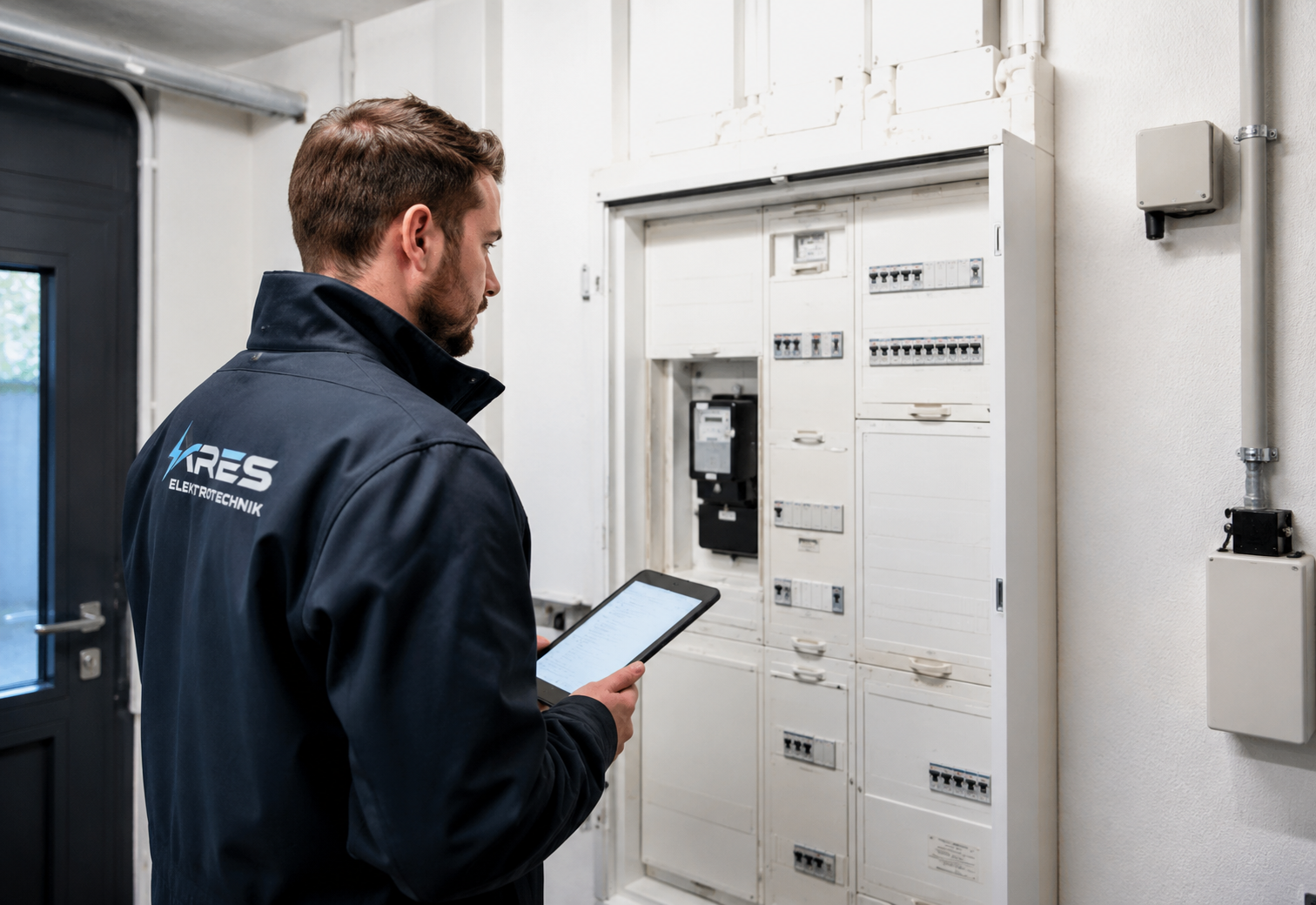 Moderner Zählerschrank und Sicherungskasten von Ares Elektrotechnik in Frankfurt
